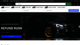 What Subispeed.com website looks like in 2024 