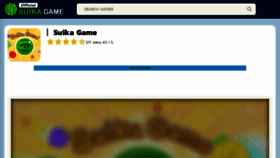 What Suika-game.io website looks like in 2024 