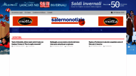 What Salernonotizie.it website looks like in 2024 