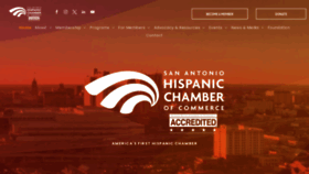 What Sahcc.org website looks like in 2024 