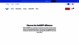 What Swiftrfp.com website looks like in 2024 