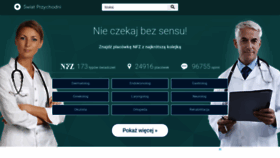 What Swiatprzychodni.pl website looks like in 2024 