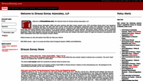 What Straussesmay.com website looks like in 2024 