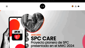 What Spc.es website looks like in 2024 