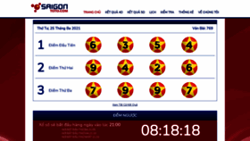 What Saigontoto.com website looks like in 2024 