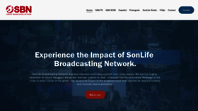 What Sonlifetv.com website looks like in 2024 