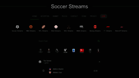 What Soccerstreams-100.com website looks like in 2024 