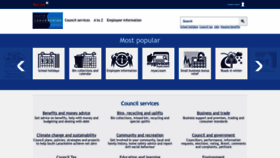 What Southlanarkshire.gov.uk website looked like in 2024 (1 year ago)