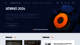 What Sut.ru website looks like in 2024 