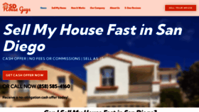 What Sdhouseguys.com website looks like in 2024 