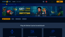 What Scratch2cash.com website looks like in 2024 