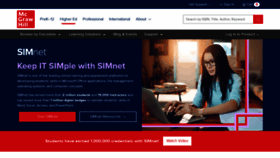 What Simnetonline.com website looks like in 2024 