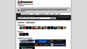 What Steamrep.com website looks like in 2024 