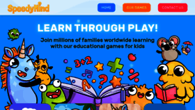 What Speedymind.net website looked like in 2024 (1 year ago)