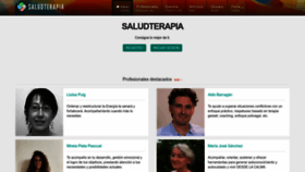 What Saludterapia.com website looks like in 2024 