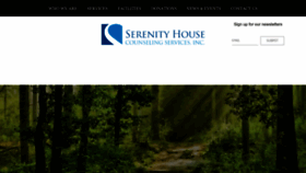 What Serenityhouse.com website looks like in 2024 