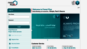 What Secure.fransiplus.com website looks like in 2024 