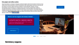 What Segurcaixaadeslas.es website looks like in 2024 