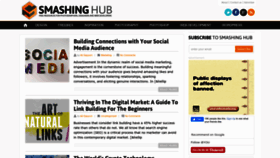 What Smashinghub.com website looks like in 2024 