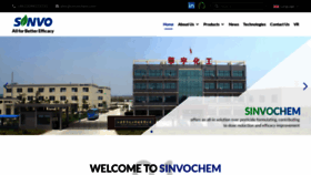 What Sinvochem-agri.com website looks like in 2024 