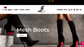 What Shoebidooshoes.com website looks like in 2024 