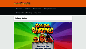 What Subway-surfers.io website looks like in 2024 