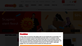 What Scapino.nl website looks like in 2024 