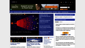 What Scientificblogging.com website looks like in 2024 