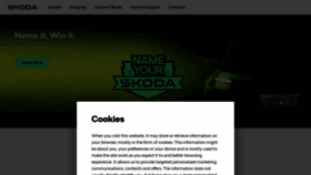 What Skoda-auto.co.in website looks like in 2024 