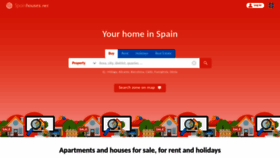 What Spainhouses.net website looks like in 2024 
