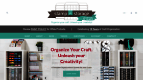 What Stampnstorage.com website looks like in 2024 