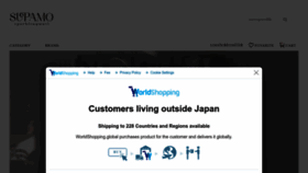 What Sparklingmall.jp website looks like in 2024 