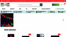 What Smaaart.fr website looks like in 2024 