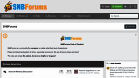 What Snbforums.com website looks like in 2024 