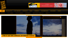 What Sentieriselvaggi.it website looked like in 2024 (2 years ago)