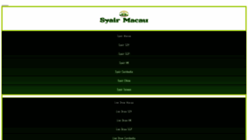 What Syairmacau.sbs website looks like in 2024 