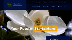 What Se.edu website looks like in 2024 