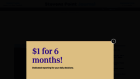 What Stevenspointjournal.com website looks like in 2024 
