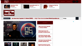 What Svetplus.com website looks like in 2024 