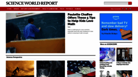 What Scienceworldreport.com website looked like in 2024 (1 year ago)