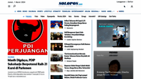 What Solopos.com website looks like in 2024 