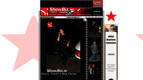 What Showbizireland.com website looks like in 2024 