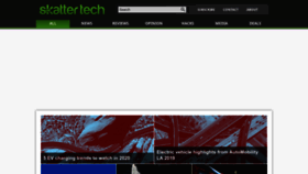 What Skattertech.com website looks like in 2024 