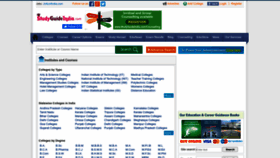 What Studyguideindia.com website looks like in 2024 