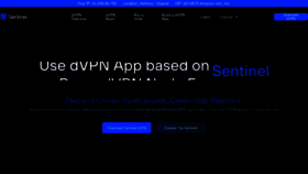 What Sentinel.co website looks like in 2024 