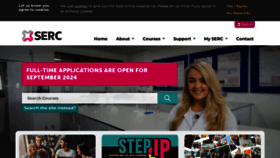 What Serc.ac.uk website looks like in 2024 