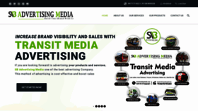 What Sbadvertisingmedia.com website looks like in 2024 