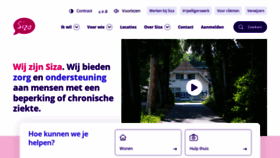 What Siza.nl website looks like in 2024 