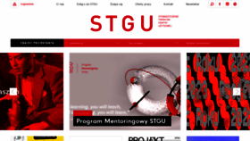 What Stgu.pl website looks like in 2024 