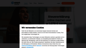 What Smartsteuer.de website looks like in 2024 
